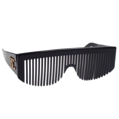 Chanel Sunglasses Eyewear Black Small Good