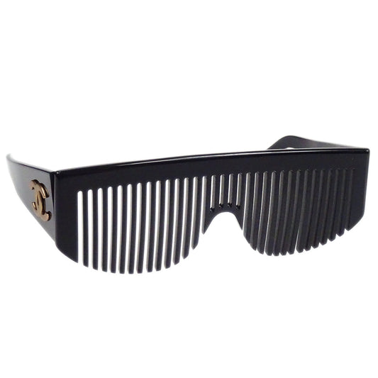 Chanel Sunglasses Eyewear Black Small Good