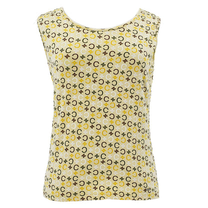 Celine 2000s C Macadam cotton tank top #L