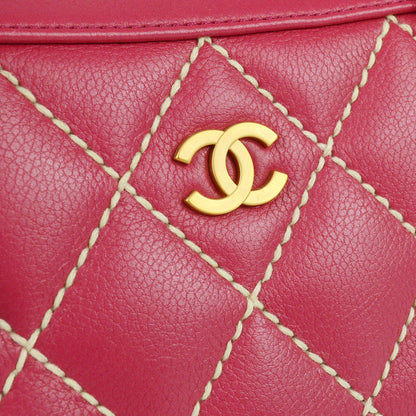 Chanel Wild Stitch Handbag Pink