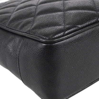 Chanel Tote Handbag Black Caviar