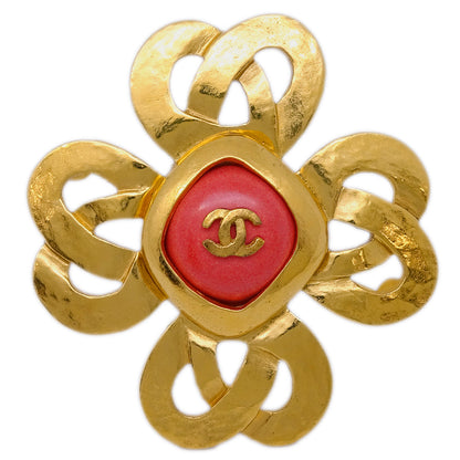Chanel Brooch Pin Gold 97P