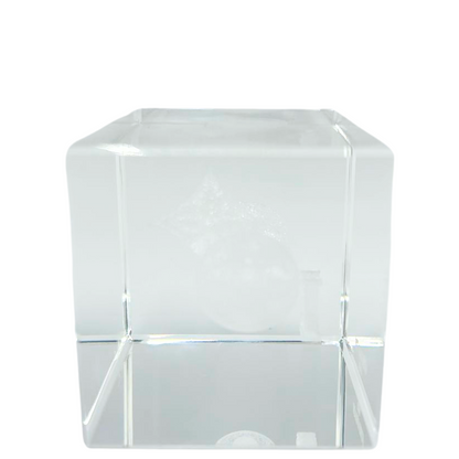 LOUIS VUITTON<br>Monogram Paper Weight Glass
