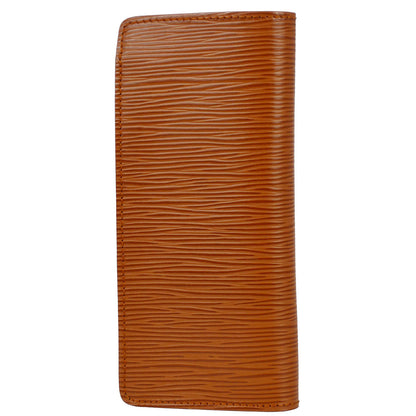 Louis Vuitton Brown Epi Glasses Case Pouch Small Good