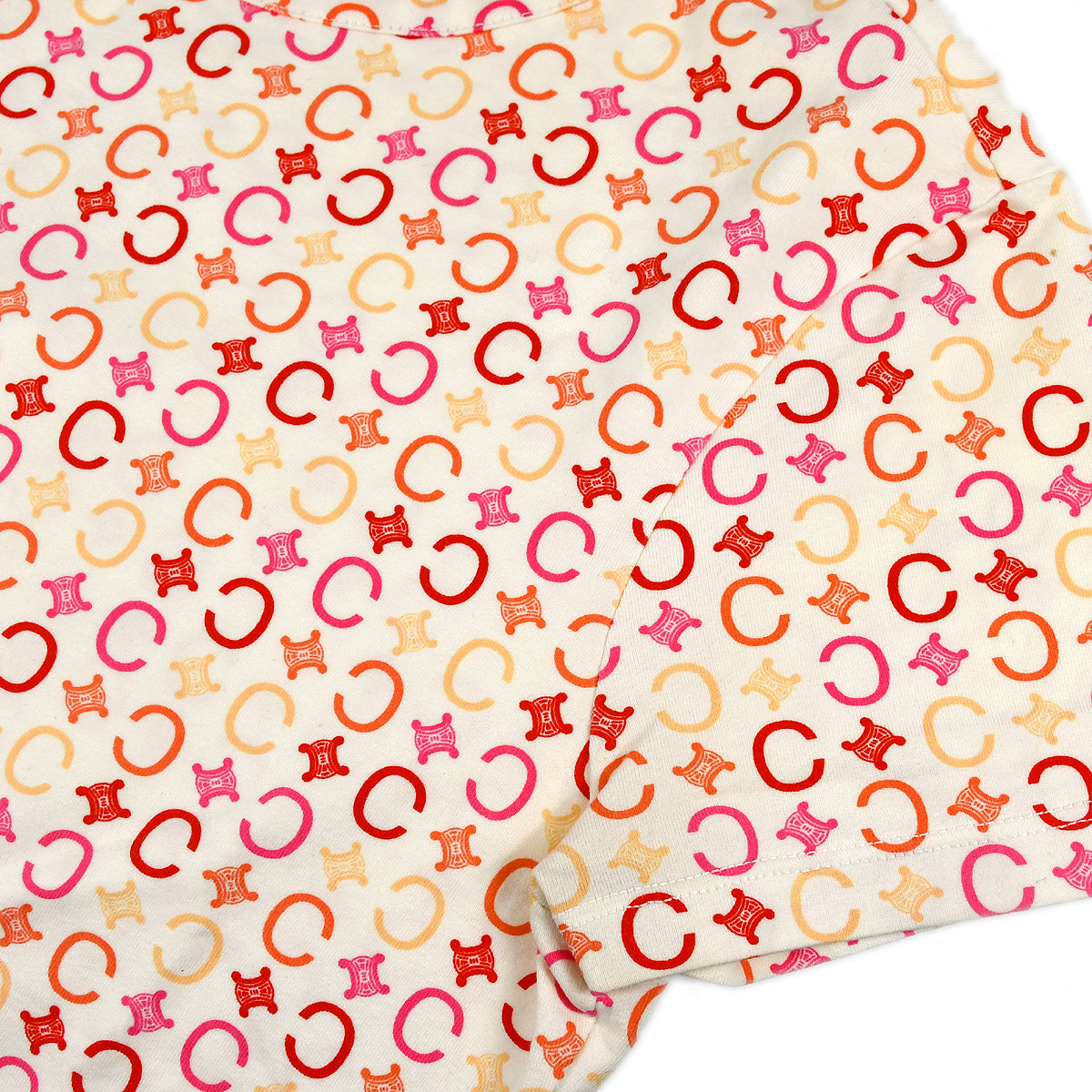 Celine C Macadam T-shirt Pink