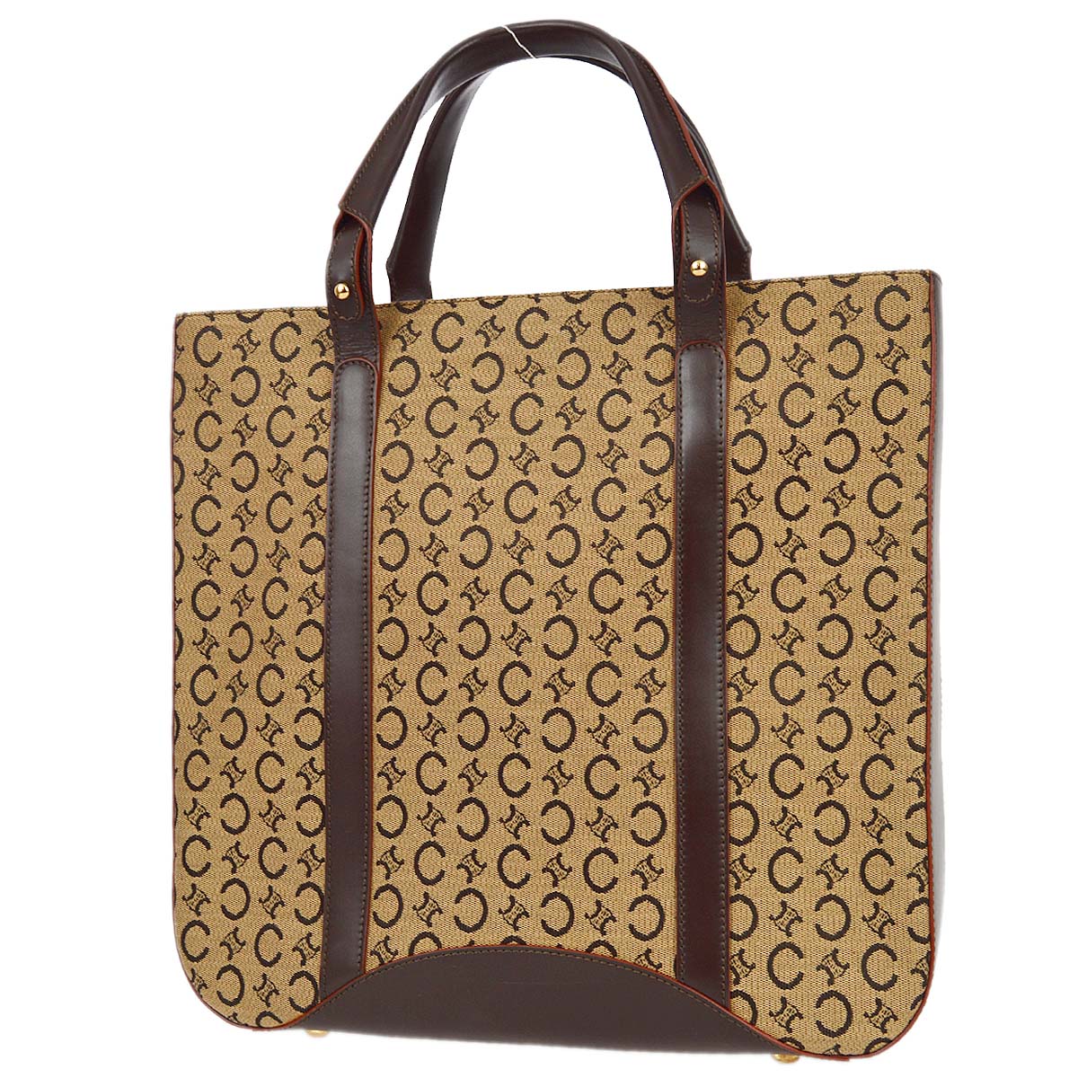 Celine Beige C Macadam Tote Handbag