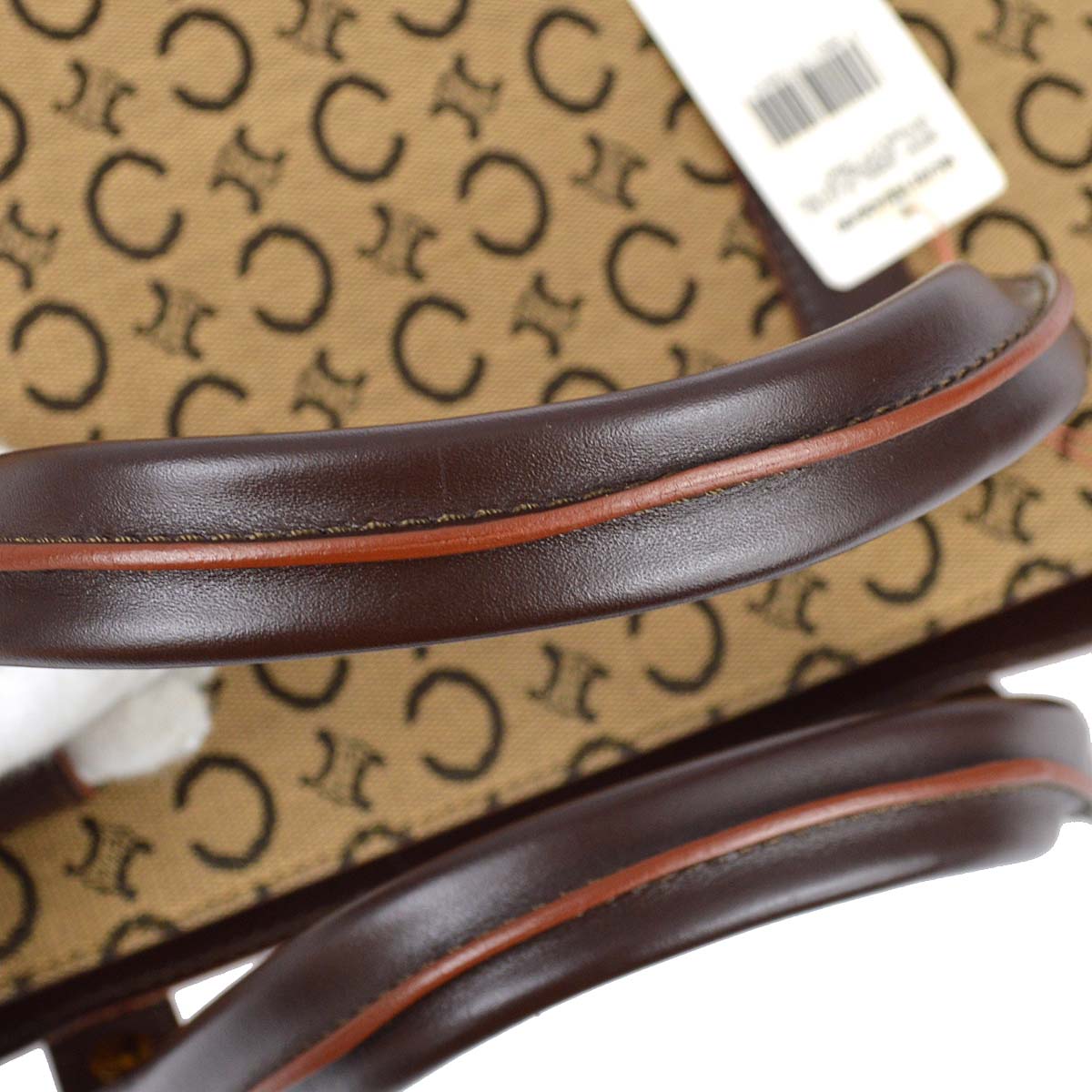 Celine Beige C Macadam Tote Handbag