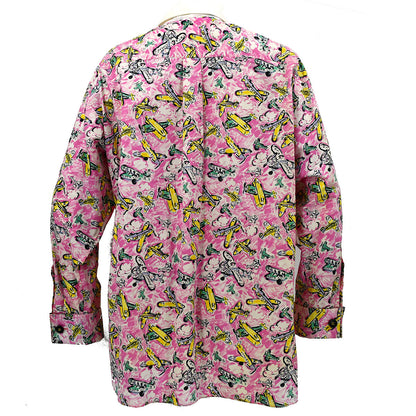 Chanel Blouse Shirt Pink