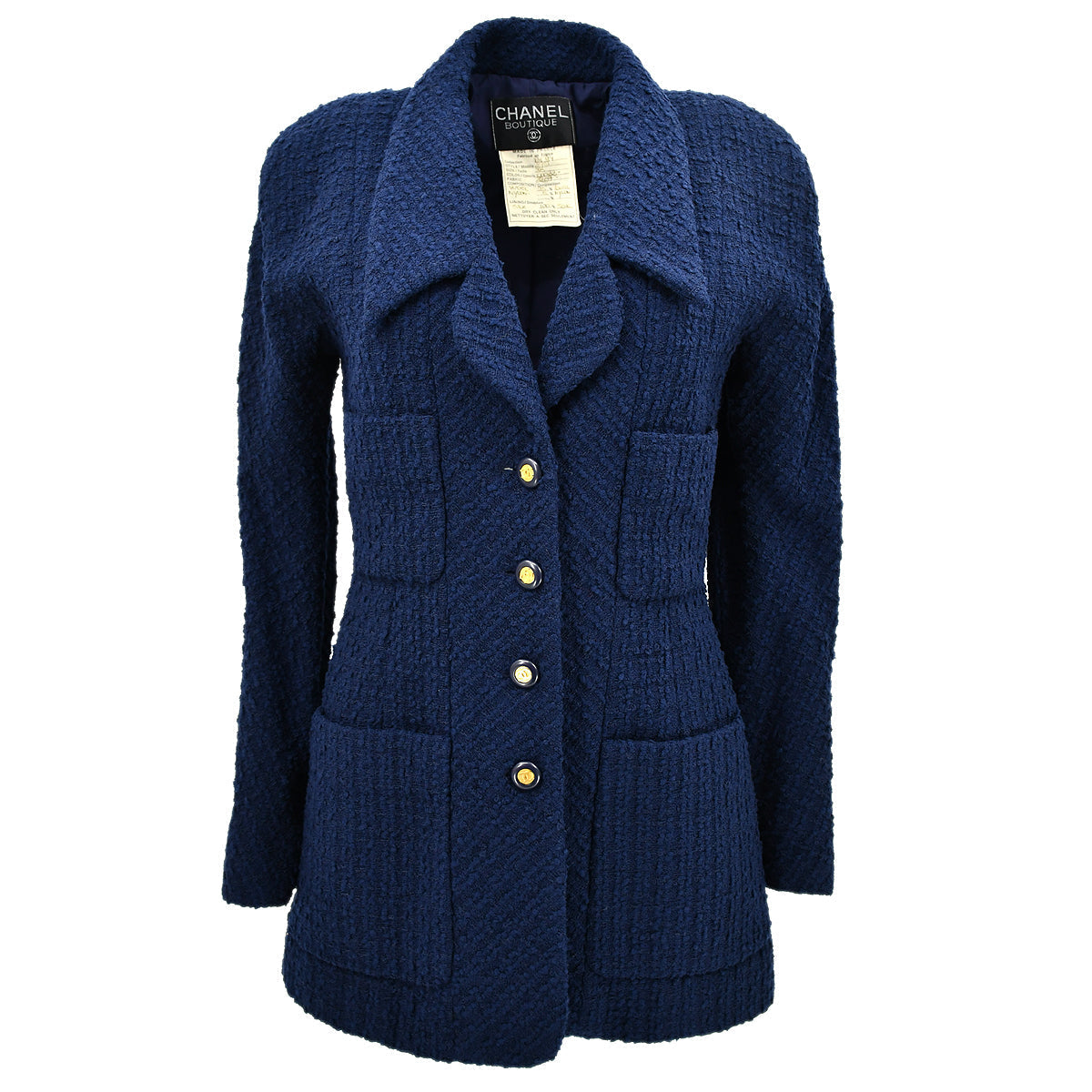 Chanel 1994 Single Breasted Jacket #38