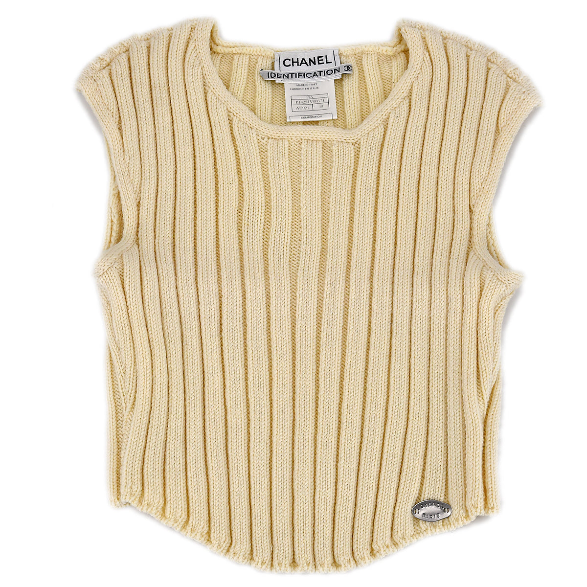 Chanel Fall 1999 ribbed top #40