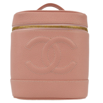 Chanel 2001-2003 Caviar Timeless Vanity Handbag