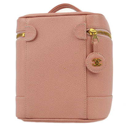Chanel 2001-2003 Caviar Timeless Vanity Handbag
