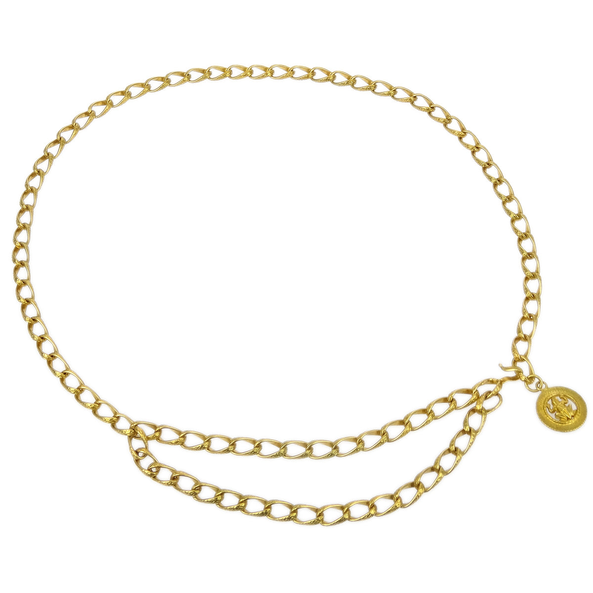 Chanel Medallion Chain Belt 94A Small Good