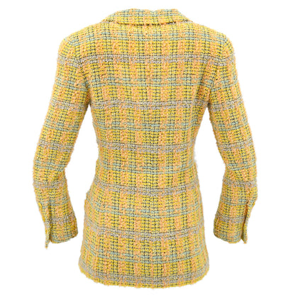 Chanel Fall 1994 single-breasted tweed jacket #36