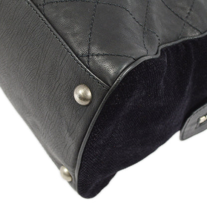 Chanel 2006-2008 Black Mademoiselle Lock Tote Bag