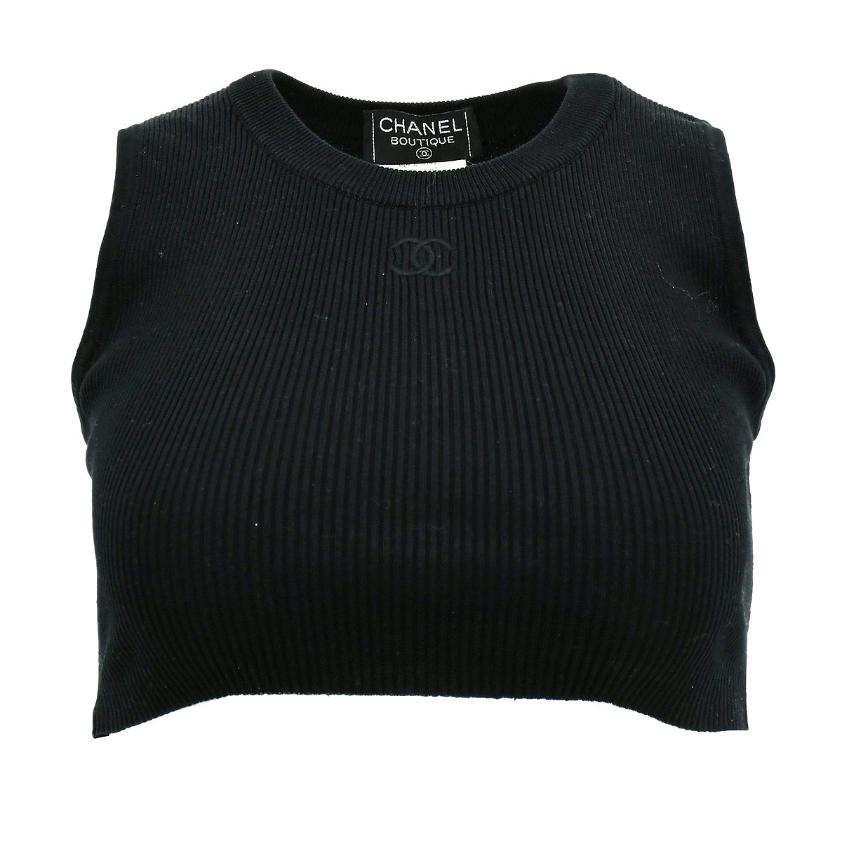Chanel Spring 1995 Cropped Sleeveless Top #38