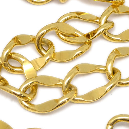 Chanel Medallion Chain Belt Gold Small Good