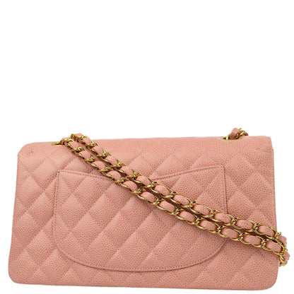 Chanel 2003-2004 Caviar Medium Classic Double Flap Bag