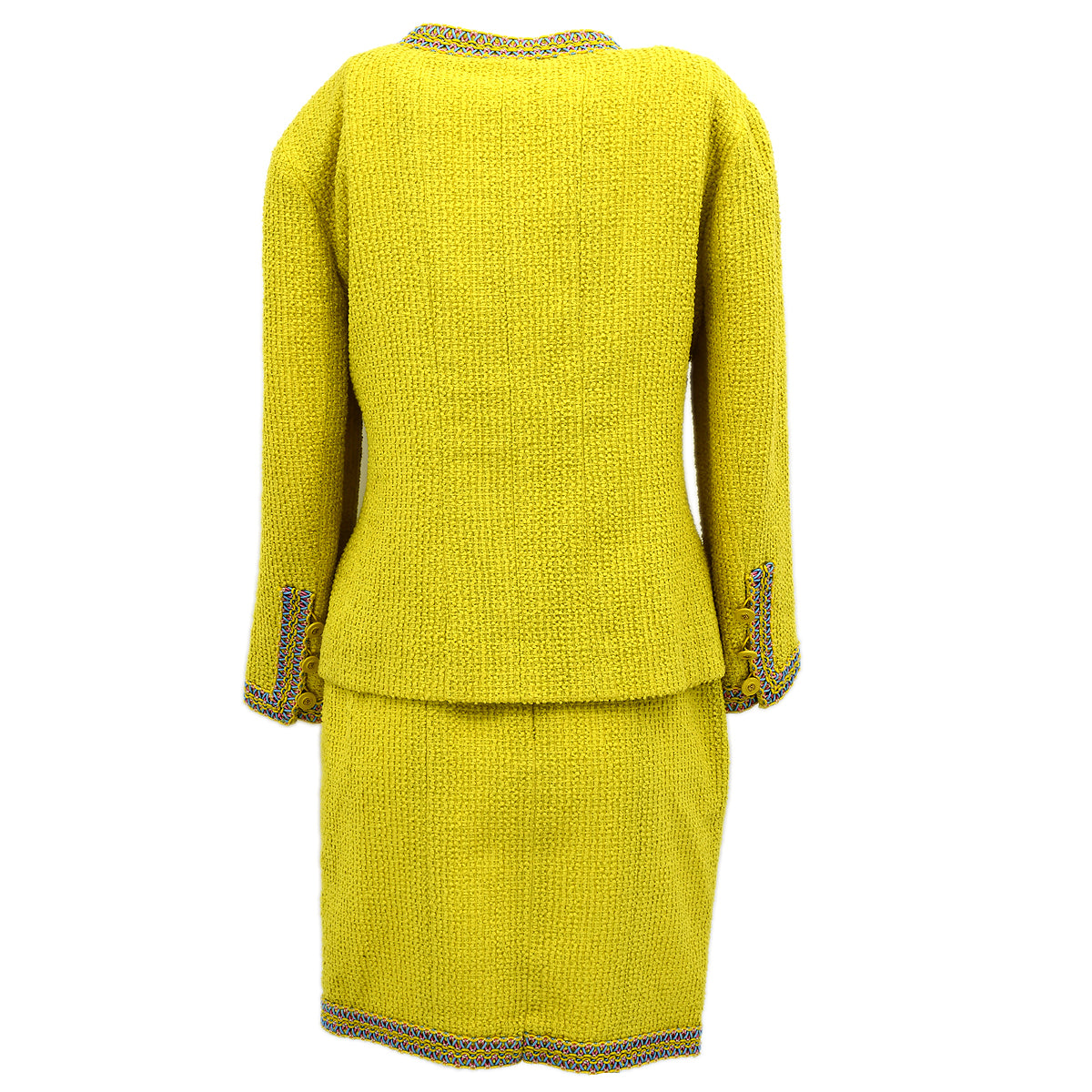 Chanel Spring 1994 jacket skirt suit #40