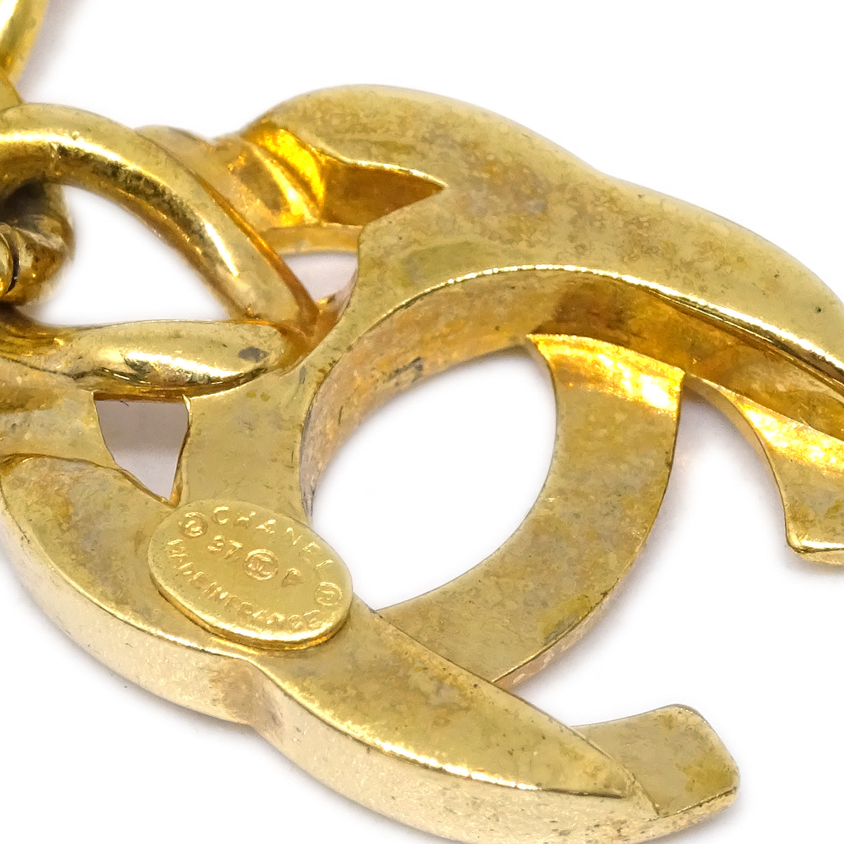Chanel Turnlock Bracelet Gold 97P