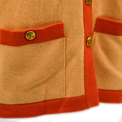 Chanel Cardigan Orange