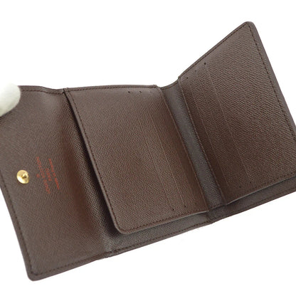 Louis Vuitton 2008 Damier Portefeuille Elise Bifold Wallet N61654