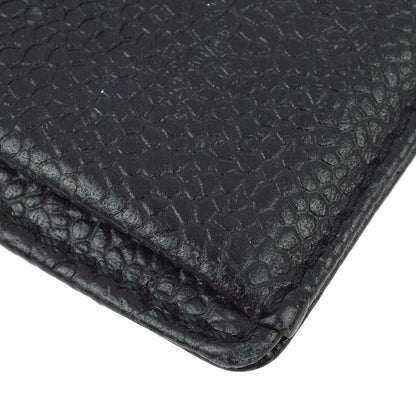 Chanel Black Caviar Coin Purse Wallet