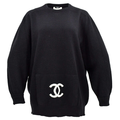 Chanel Dress Black 94A #44