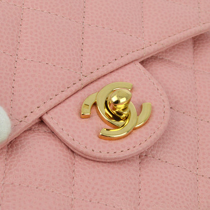 Chanel 2004-2005 Caviar Mini Square Bag 17