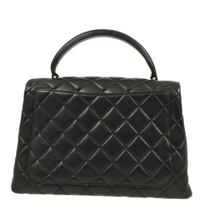 Chanel 1996-1997 Black Lambskin Kelly 25