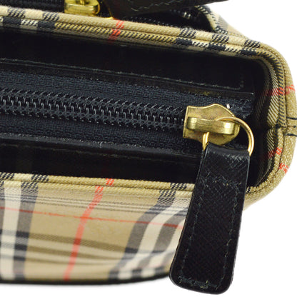 BURBERRY Beige House Check Tote Handbag KK30585