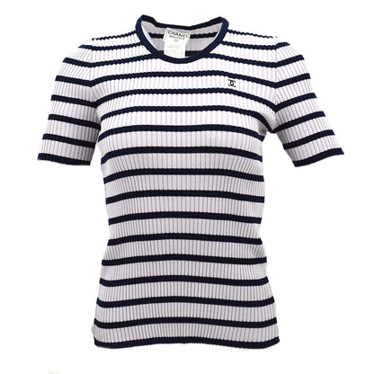 Chanel T-shirt Gray 98P #44