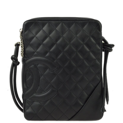 Chanel 2004-2005 Calfskin Cambon Ligne Shoulder Bag
