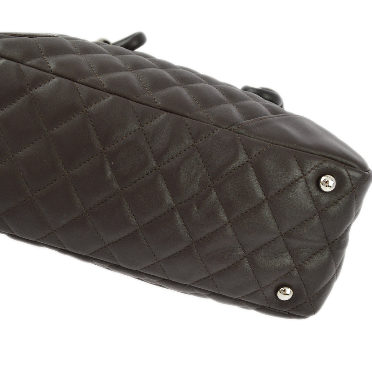 Chanel 2005-2006 Calfskin Cambon Ligne Bowling Handbag