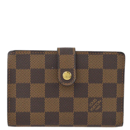 Louis Vuitton 2007 Damier Portefeuille Viennois Wallet Purse N61674