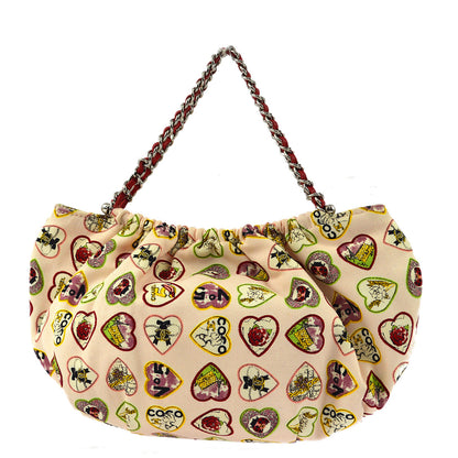 Chanel 2006 Canvas Valentine Handbag