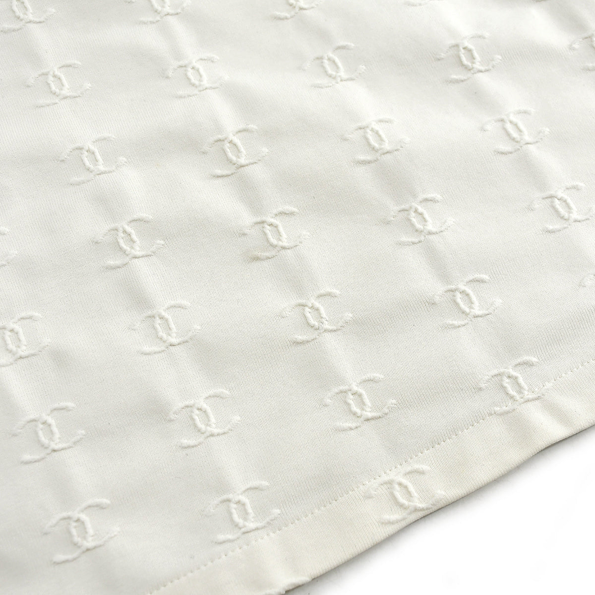 Chanel Cropped T-shirt White