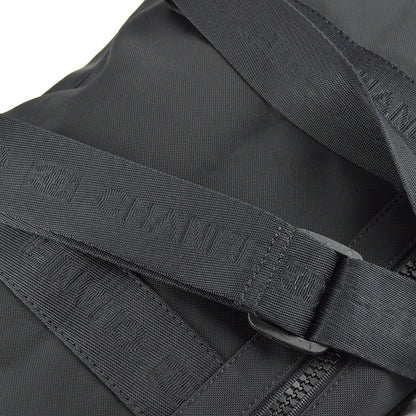 Chanel Black Nylon Sport Line Duffle Gym Bag