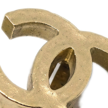Chanel CC Earrings Clip-On Gold 07A