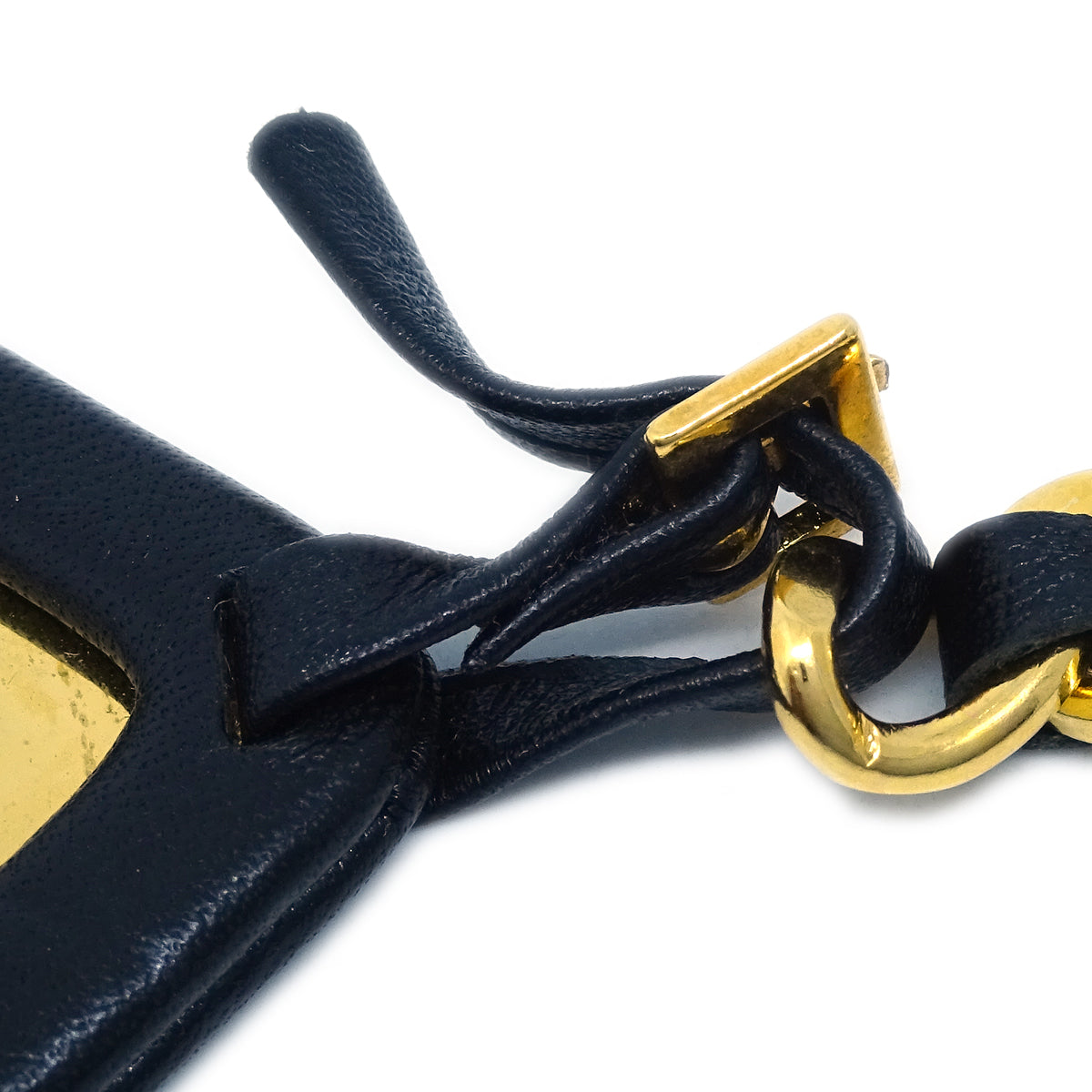 Chanel Gold Chain Key Holder 94P Small Good