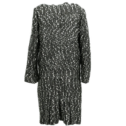 Chanel Setup Suit Jacket Dress Green 04A #36