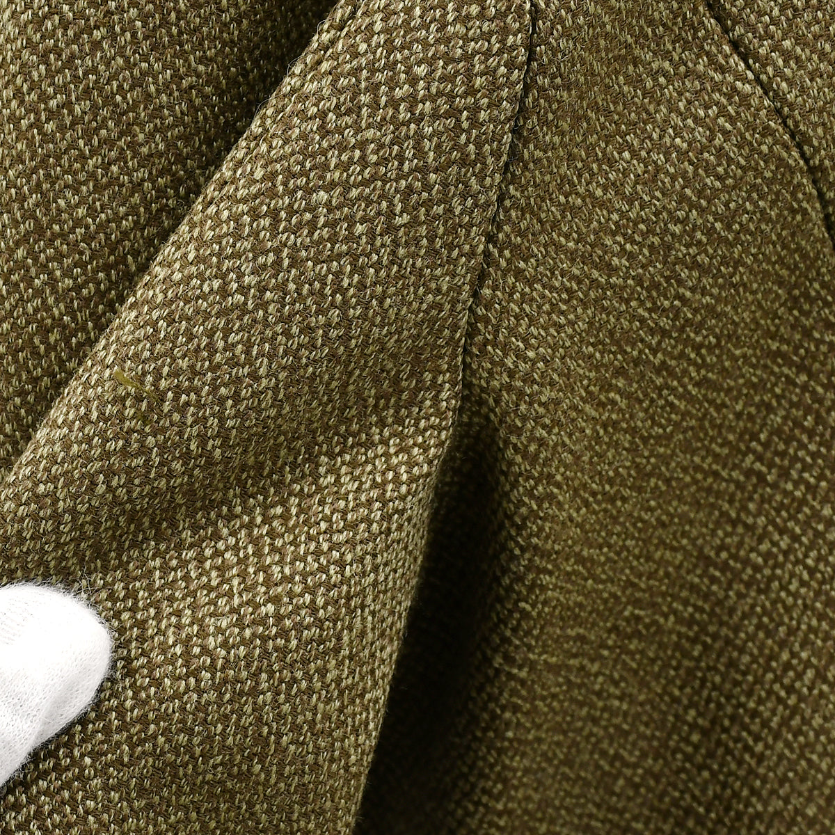 Chanel Single Breasted Jacket Khaki 96A #40