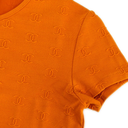 Chanel Cropped T-shirt Orange