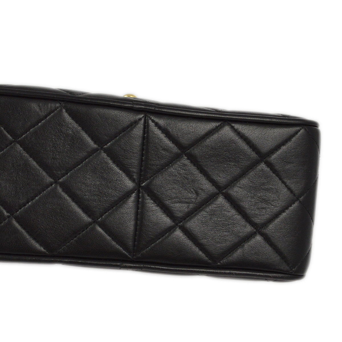 Chanel 1994-1996 Black Lambskin Camera Bag Mini