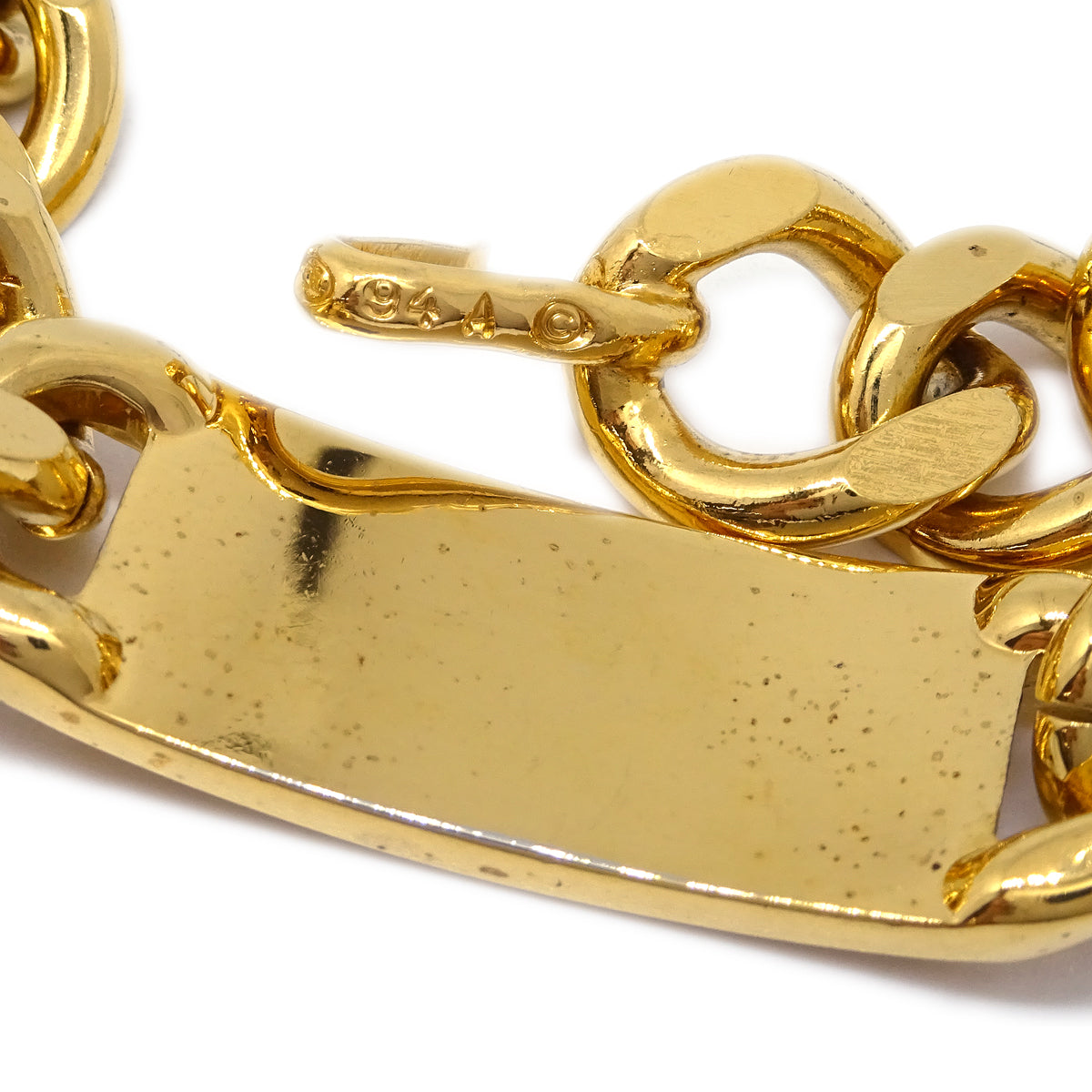Chanel Medallion Chain Belt Gold 94A Small Good