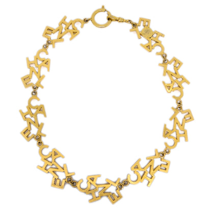Chanel Necklace Gold