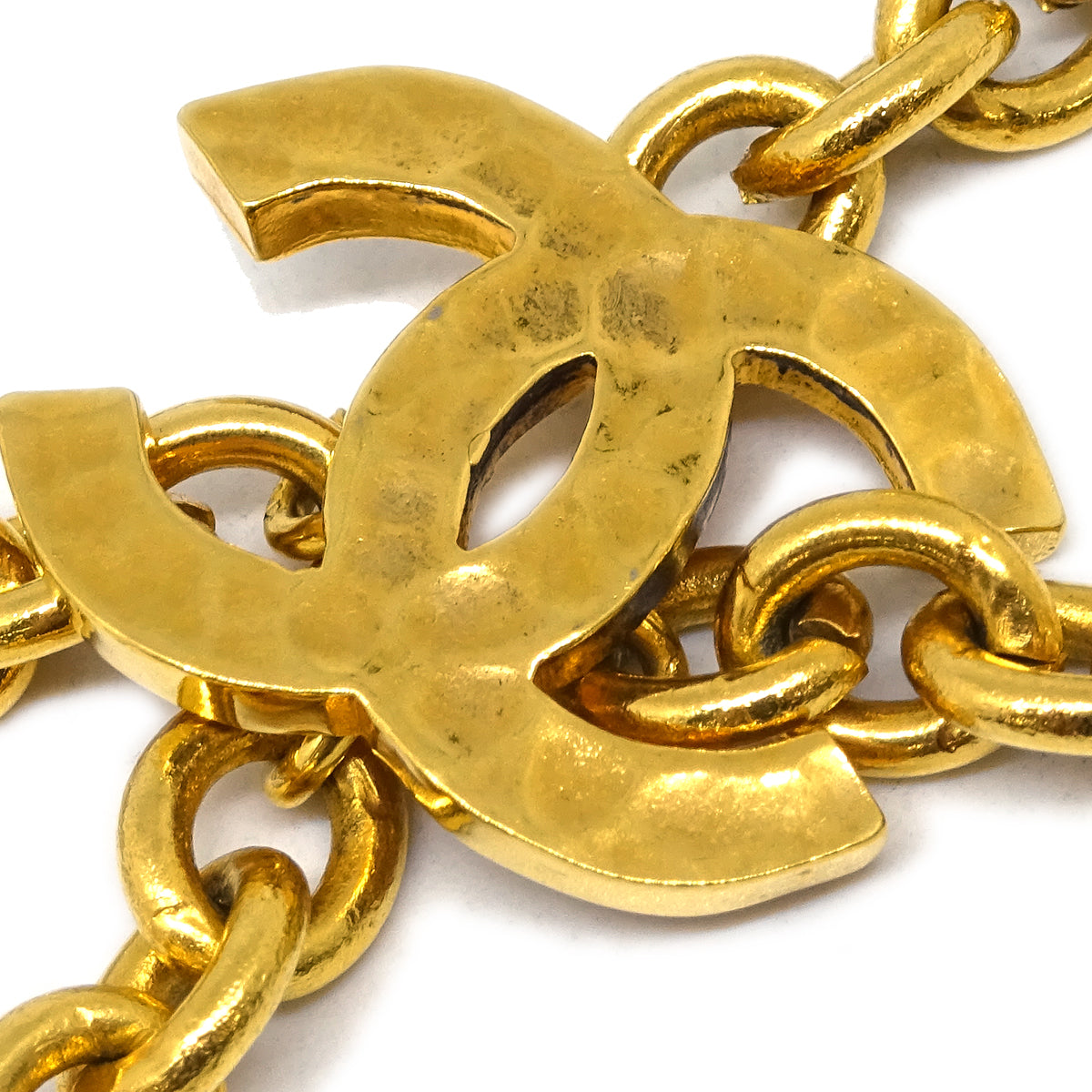 Chanel CC Chain Belt Gold 684 Small Good