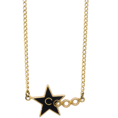Chanel Star COCO Pendant Necklace Gold 01P