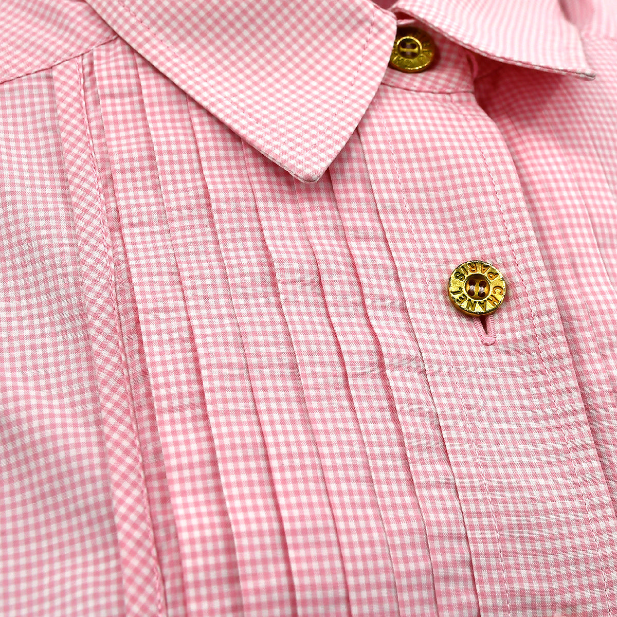 Chanel Shirt Blouse Pink