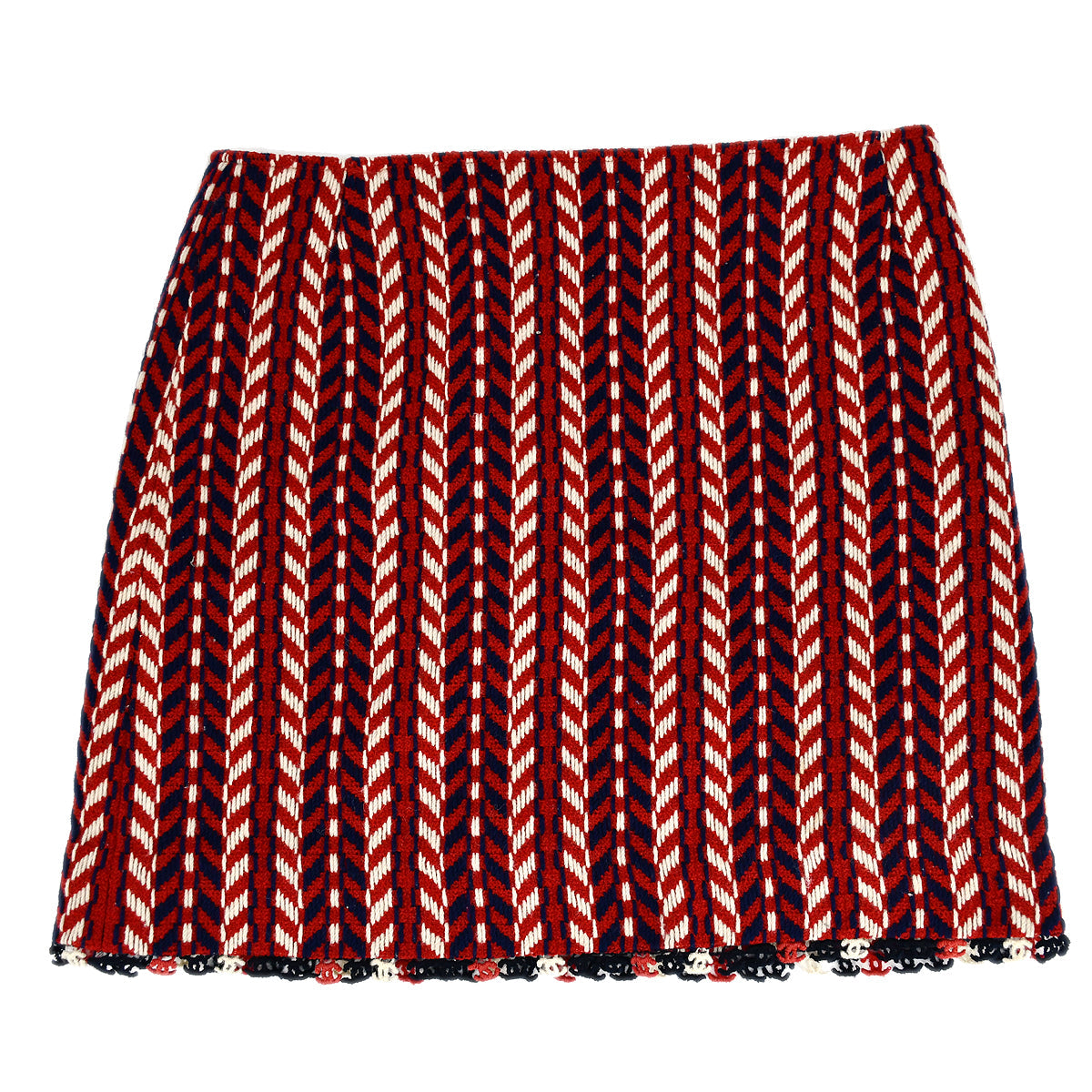 Chanel Skirt Red 04A #38